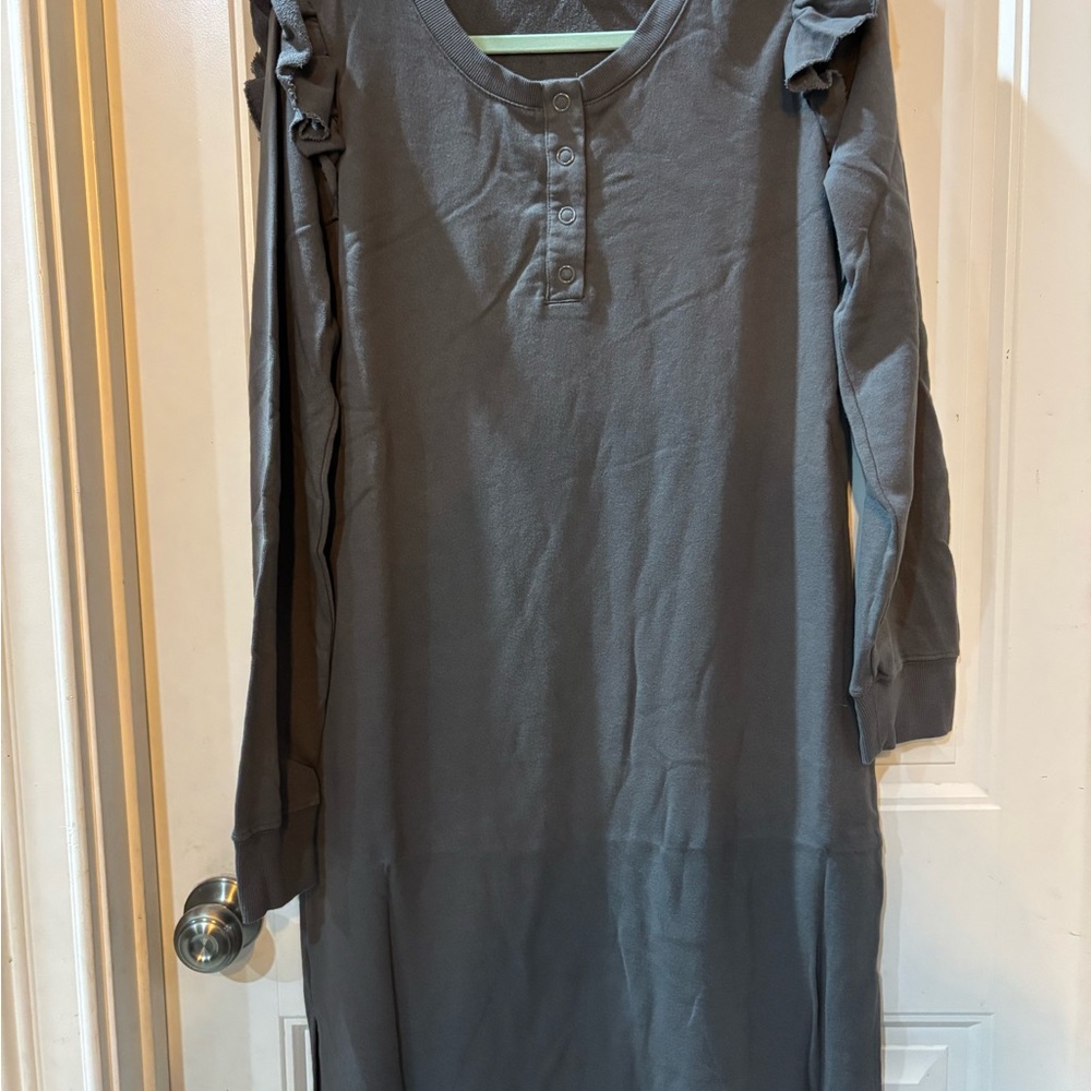 Z Supply Gray Maxi Dress